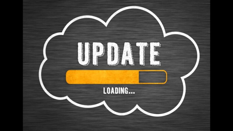 アップデートのイラスト