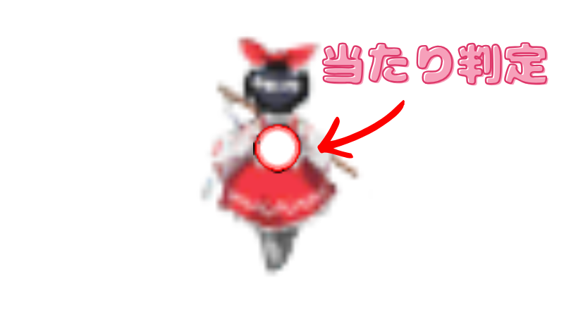 当たり判定の画像