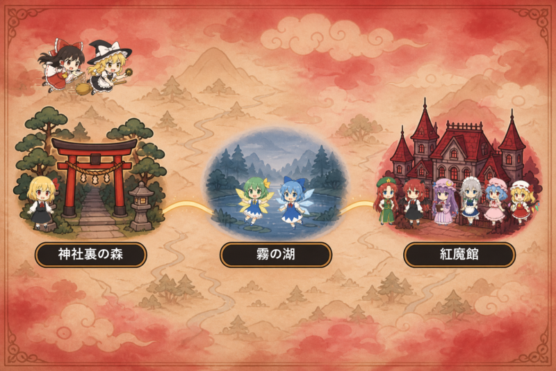 紅魔郷登場キャラクター