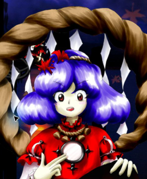東方風神録の八坂神奈子(会話画面の立ち絵)